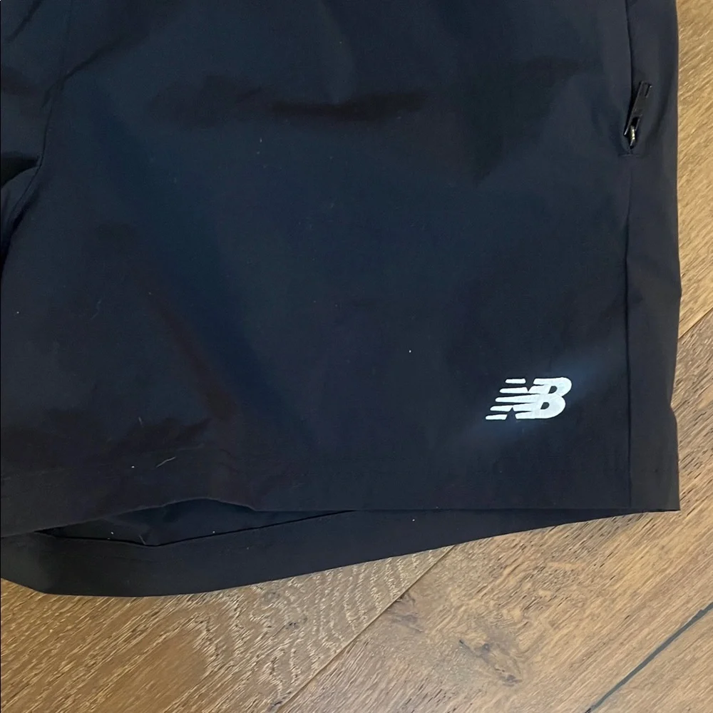 New Balance Black Performance Running Shorts Men’s Brand New !!! - Picture 3 of 6